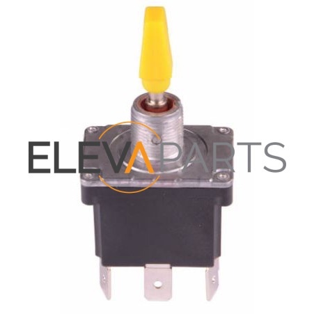 Interruptor de palanca ON-OFF-(ON), DPDT
