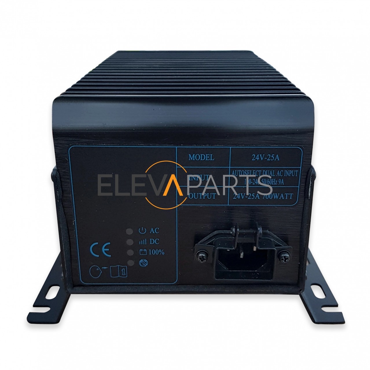 Cargadora de baterías, 24VDC, 100-240VAC auto, 50/60Hz